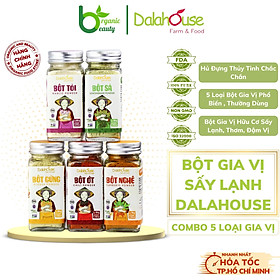 Combo Bột Gia Vị Organic Dalahouse