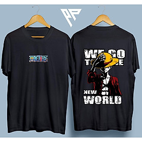 Áo thun New World Luffy | One Piece Anime cực chất - Vua Hải Tặc