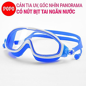 Kính bơi trẻ em POPO 360 góc nhìn PANORAMA bảo vệ mắt cản tia UV, hạn chế sương mờ ngăn nước tuyệt đối