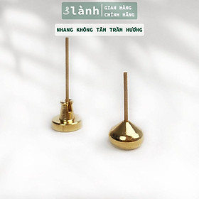 Mua Đế Cắm Nhang Trầm Hương Bằng Đồng Hình Bầu Hình Núi Đặt Trong Lư Xông 3 Lành  Trang Trí Nhà Bàn Thờ Thiền