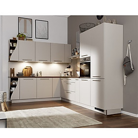 Mua KITCHEN  Mẫu tủ bếp chữ L hiện đại gỗ công nghiệp cao cấp KIT_003