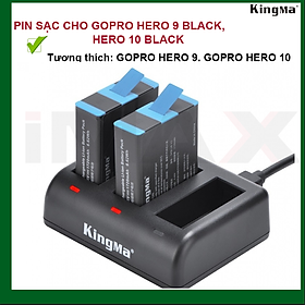 Mua PIN KINGMA FOR GOPRO HERO 9 BLACK  HERO 10 BLACK GP9 - HÀNG CHÍNH HÃNG