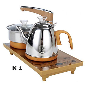 Mua Bếp điện đun nước pha trà tại bàn Thông minh tự động xoay vòi thêm nước trà đạo cảm ứng Siêu tốc đa năng inox màu vàng