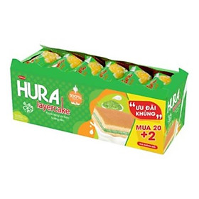 Bánh Bông Lan Cuộn Hura Layer Cake 300 gam Bibica