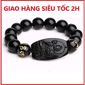 Vòng Tay Đen Chuỗi Phật