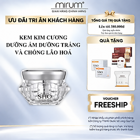 Kem dưỡng da chứa bột kim cương Diamond Powder dưỡng ẩm, dưỡng trắng và chống lão hoá da - 50ml SH05