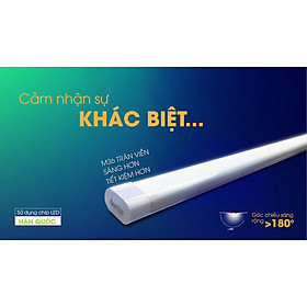 Đèn LED bán nguyệt tube dài 0.6m  Chính hãng Rạng Đông 20W Model: BD M36L 60- 20W
