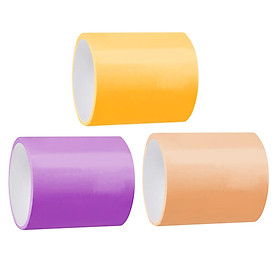 3 Pieces Sticky Ball Rolling Tapes Game Unzip Tape for Children Stationery