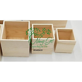 Mua Hộp gỗ cắm hoa (Hộp gỗ trồng cây