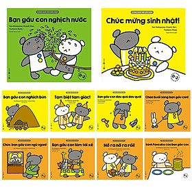 Bộ sách cùng chơi với gấu con dành cho bé