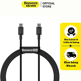 Mua Cáp sạc nhanh truyền dữ liệu Baseus Superior Series fast charge data cable type C to type C 100W-Hàng chính hãng
