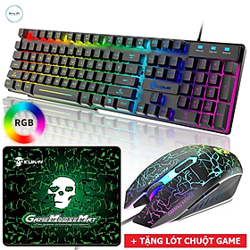 Mua Bộ Bàn Phím Và Chuột Chơi Game Có 10 Chế Độ Led Khác Nhau T6RGB Super PRO 2022 Tương Thích Máy Tính PC Laptop