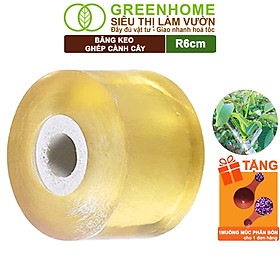 Keo Ghép Cành Greenhome, Dụng cụ làm vườn, Bảo Vệ Mối Ghép Nhanh Liền, Tự Dính, Tự Huỷ, Dễ Sử Dụng