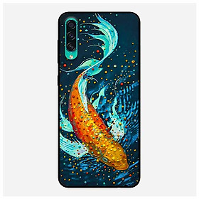 Ốp Lưng in cho Samsung A30s Mẫu Cá Koi Vàng̣ - Hàng Chính Hãng