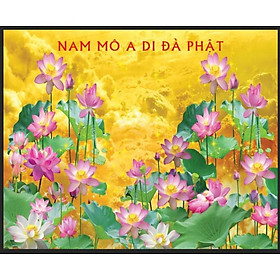 Mua tranh 3D dán phòng thờ bàn thờ