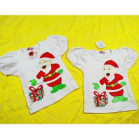 Áo bé gái Noel hình 3D