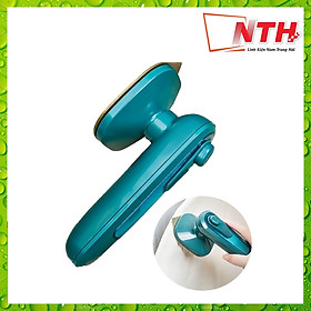 Mua Bàn Là Hơi Nước Cầm Tay Mini  Bàn Ủi Hơi Nước Mẫu Mới 2022 - Màu Xanh Ngọc Bích - NTH