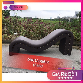 Mua ghế tình yêu chữ M màu nâu