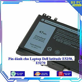 Pin dành cho Laptop Dell latitude E5250 E5270 - Hàng Nhập Khẩu 