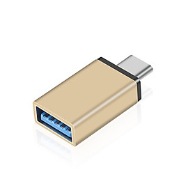 Mua Đầu Chuyển Đổi/ Cổng chuyển/ Hub USB Type C Sang USB 3.0 CV  Tốc Độ Cao  Vỏ Hợp Kim Nhôm  Hỗ Trợ OTG  Truyền Dữ Liệu  Sạc Pin  Nhỏ  Nhẹ  An Toàn  Ổn Định - Hàng Chính Hãng