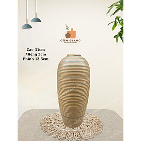 Hình ảnh Bình hoa lọ hoa decor trang trí gốm sứ Bát Tràng