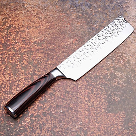 DAO BẾP NHẬT BẢN USUBA THÉP DAMASCUS MÃ NDT122
