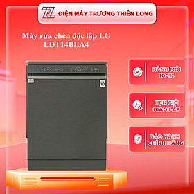 Mua Máy rửa bát LG TrueSteam màu đen LDT14BLA4 - Công suất 1600 - 1800W - 10 chương trình rửa được 14 bộ chén đĩa - Hàng chính hãng