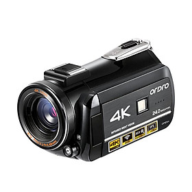 ORDRO AC3 4K Video kỹ thuật số Máy quay phim Tầm nhìn ban đêm Tầm nhìn ban đêm