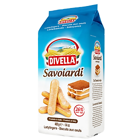 Hình ảnh Bánh Quy Lady Finger Savoiardi Divella 400Gr Italia [ Nhập Khẩu Ý ]