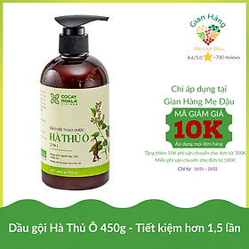 Dầu Gội Hà Thủ Ô 2in1 Dành Riêng Cho TÓC BẠC Và RỤNG TÓC Cocayhoala Chai Lớn 450g Tiết Kiệm Hơn 1,5 lần