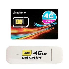 Mua USB 4G Huawei E3372 | Dcom 4G cho tốc độ lướt web chóng mặt + Sim 4G Viaphone trọn Gói 12 Tháng | 5.5GB/Tháng - Hàng Nhập Khẩu