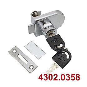 Mua Khóa tủ kính đơn bán nguyệt