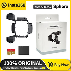 Insta360 Sphere drone vô hình tương thích DJI Mavic Air 2/2S Máy ảnh máy bay không người lái 5,7K 360