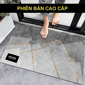 Mua Thảm Lau Chân TCS SHOUSE phòng khách phòng tắm ngủ đế chống trơn trượt siêu thấm hút nước cao cấp sang trọng