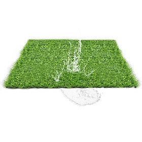 Tấm cỏ nhựa xanh trang trí hồ cá, sân vườn, mô hình