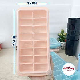 Mua Khay đá  khuôn thạch 16 viên có nắp