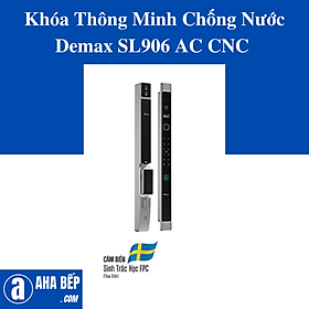 Mua Khóa Thông Minh Chống Nước Demax SL906 AC CNC . Hàng Chính Hãng