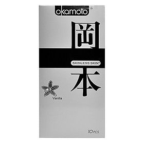 Hộp 10 Bao Cao Su Hương OKAMOTO VANILLA