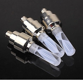 Bộ Đèn Led Màu Sắc PTA Gắn Van Xe Đạp, Xe Máy 