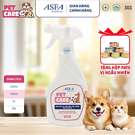 Nước Xịt Khử Mùi, Diệt Khuẩn Cho Chó Mèo ASFA Pet Care 500ml