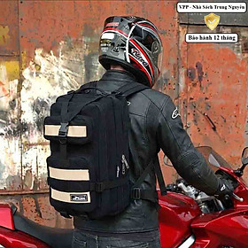 Balo du lịch phượt chống nước Xbags Hike XB1003 đa năng đựng laptop 15.6 inch bền đẹp tiện dụng