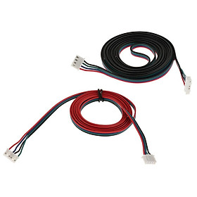 2 Pieces 3D Printer Stepper Motor Extended Cables Connector Lead Wire XH2.54