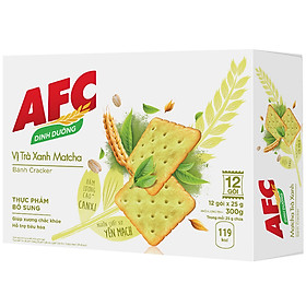 Bánh AFC Trà Xanh Hộp 300g