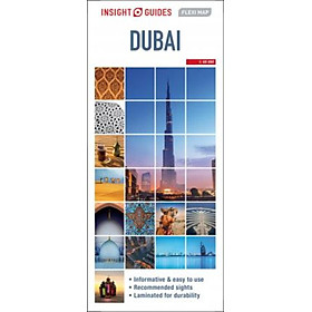 Sách - Insight Guides Flexi Map Dubai (Insight Maps) by APA Publications Limited (UK edition, paperback)