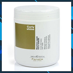 Dầu hấp ủ Fanola Curly Shine (Curly & Wavy hair mask) dành cho tóc uốn quăn và dợn sóng Italy 1000ml
