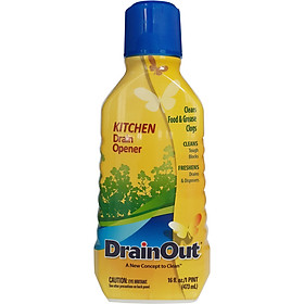 Nước thông cống khử mùi nhà bếp Drain Out 473ml