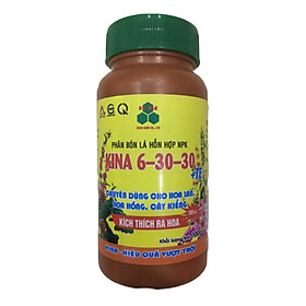 Mua Phân bón lá KINA 6-30-30+TE chuyên cho hoa Lan - Hồng và cây cảnh giúp Kích nhiều hoa - Ra hoa đồng loạt Hộp 100g