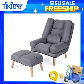Mua Ghế Lười Thư Giãn Cao Cấp  Ghế Bành Nằm Đọc Báo Nghỉ Ngơi Ngả 180°  Cấu Tạo Cực Êm  Khung Ghế Chắc Chắn. Có 3 Màu