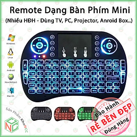 Mua (Đẳng Cấp) Chuột Bay Remote Kiểu Bàn Phím QWERTY Mini KhoNCC Hàng Chính Hãng - Tích Hợp Led Điều Khiển Đa Phương Tiện - Đa Hệ Điều Hành - NLM-KBMNUKB500L