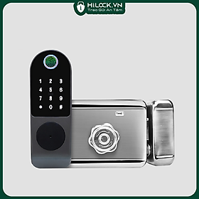 Mua Khóa thông minh HLO-107 thao tác qua App  vân tay mặt ngoài  bảo mật 5 chức năng